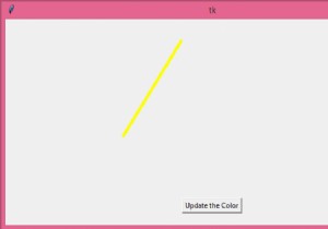Làm thế nào để định cấu hình lại các mục canvas Tkinter? 