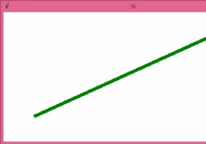 Vẽ đường thẳng giữa hai lần nhấp chuột bằng tkinter 