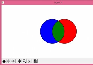 Tô màu phần giao nhau của các vòng tròn / các bản vá trong Matplotlib 