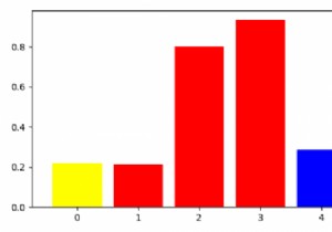 Làm cách nào để lấy tất cả các thanh trong biểu đồ thanh Matplotlib? 