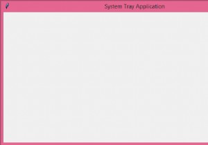 Làm thế nào để tạo một ứng dụng khay hệ thống trong Tkinter? 