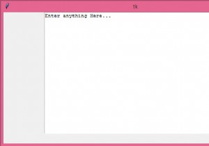 Hoàn tác và làm lại các tính năng trong tiện ích Tkinter Text 