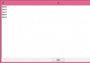 Làm cách nào để thay đổi văn bản của mục Tkinter Listbox? 