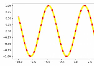 Làm thế nào để có được các màu xen kẽ trong một đường đứt nét bằng Matplotlib? 