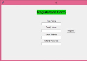 Tạo bố cục tkinter GUI bằng cách sử dụng khung và lưới 