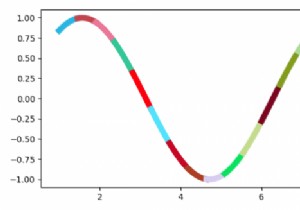 Làm thế nào để vẽ một đường duy nhất trong Matplotlib liên tục thay đổi màu sắc? 