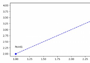 Làm cách nào để bạn tạo đoạn thẳng giữa hai điểm trong Matplotlib? 