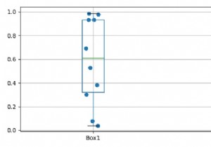 Thêm phân tán điểm vào ô boxplot bằng Matplotlib 