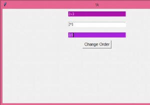 Làm cách nào để đặt thứ tự tab trong ứng dụng Tkinter? 