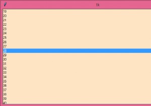 Đính kèm thanh cuộn vào hộp danh sách trái ngược với cửa sổ trong Tkinter 