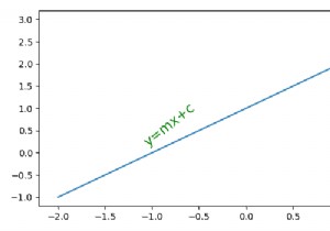 Làm thế nào để xoay chú thích Matplotlib để khớp với một dòng? 