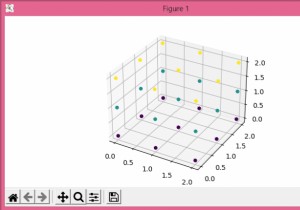 Tạo cốt truyện 3D trong Matplotlib từ mảng 3D numpy 