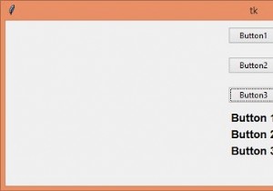 Các lệnh của nút Tkinter với lambda bằng Python 
