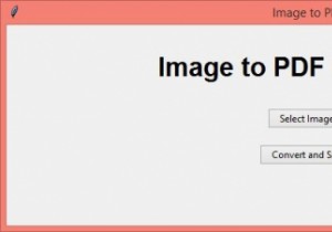 Chuyển ảnh sang PDF dùng Tkinter