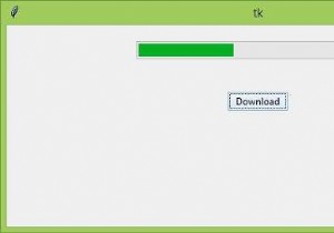 Làm cách nào để tạo thanh tiến trình tải xuống trong Tkinter? 