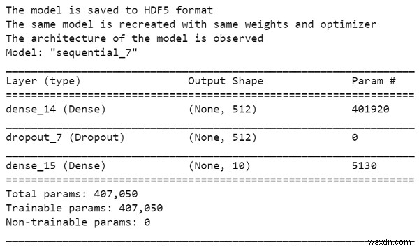 Làm thế nào có thể sử dụng Keras để lưu mô hình bằng định dạng hdf5 trong Python? 