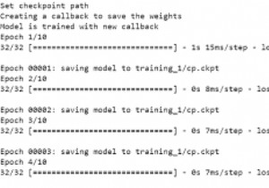 Tạo Callback ModelCheckpoint lưu weights Keras Python