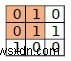 Kiểm tra xem ma trận A có thể được chuyển đổi thành B hay không bằng cách thay đổi tính chẵn lẻ của các phần tử góc của bất kỳ ma trận con nào trong Python 