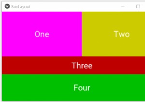 Python - tiện ích BoxLayout trong Kivy 