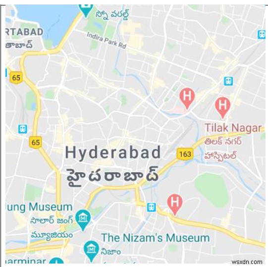 Nhận hình ảnh bản đồ google về vị trí được chỉ định bằng cách sử dụng API Google Static Maps bằng Python 