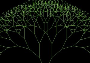 Fractal Trees trong Python 