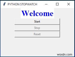 Tạo đồng hồ bấm giờ bằng python 