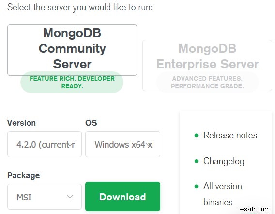 Hướng dẫn cài đặt MongoDB bằng Python trong Windows 
