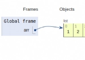 Chương trình Python để tìm tổng của mảng 