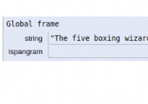 Chương trình Python để kiểm tra xem chuỗi đã cho có phải là pangram hay không 