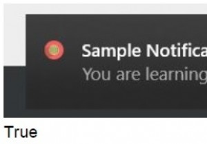 Windows 10 Toast Notifications với Python 
