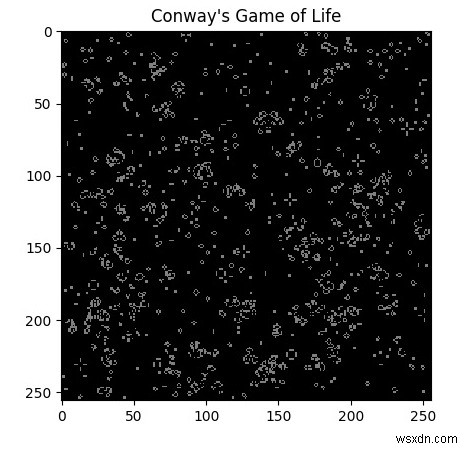 Conway’s Game Of Life sử dụng Python? 