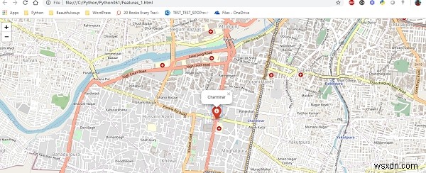 Vẽ bản đồ Google Map bằng cách sử dụng gói folium? 