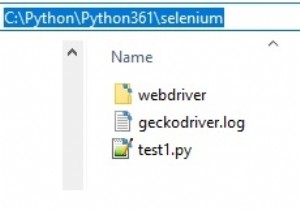 Liệt kê các thư mục và tệp trong Python? 
