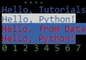 In màu trên terminal Python với termcolor