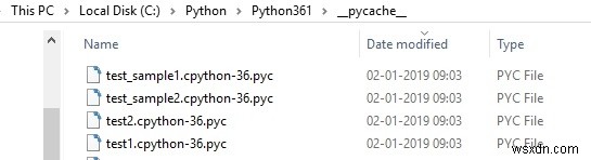 Cách tạo tệp mã byte trong python 