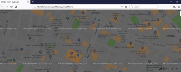 Vẽ bản đồ Google Map bằng gói gmplot bằng Python? 