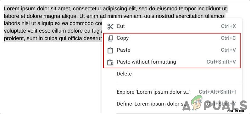 Làm cách nào để Sao chép và Dán trên Chromebook? 