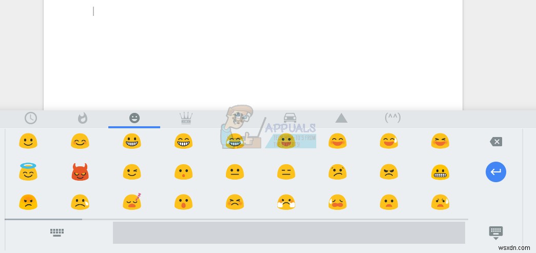 Cách tải bàn phím biểu tượng cảm xúc trên Chromebook 