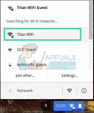 Phân bổ các mạng Wifi ưa thích trên Chrome 