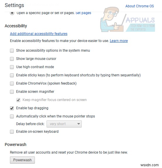 Cách nhận các bản cập nhật mới nhất cho Chrome OS trước khi chúng được phát hành 