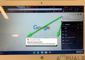 Khắc phục:Tra cứu DHCP không thành công trong Chromebook 