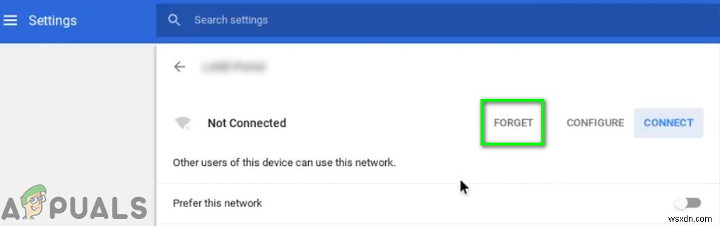 Khắc phục:Tra cứu DHCP không thành công trong Chromebook 