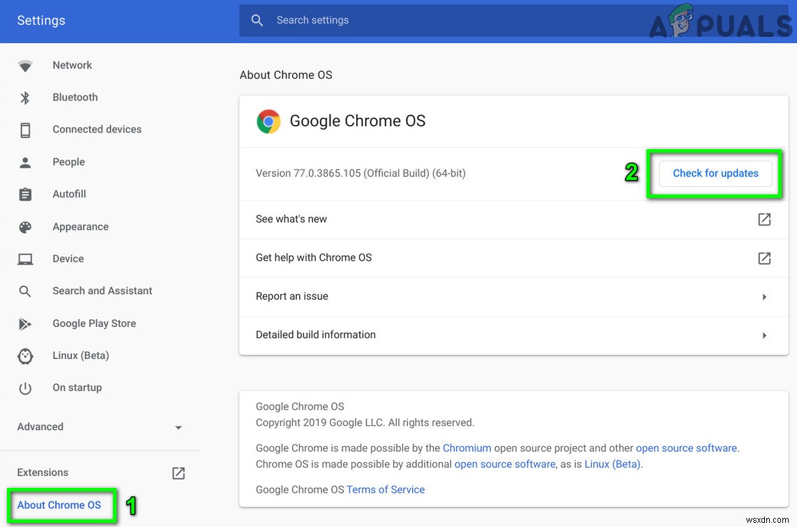 Khắc phục:Tra cứu DHCP không thành công trong Chromebook 