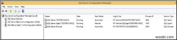 Cách khởi động và dừng dịch vụ trong MS SQL Server 
