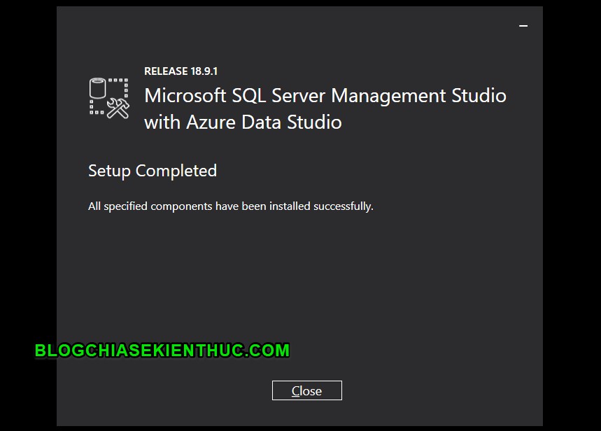 Các bước cài đặt Microsoft SQL Server trên Windows 10 