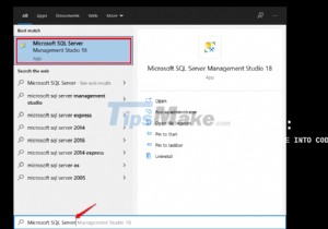 Cách kết nối SQL Server qua SSMS