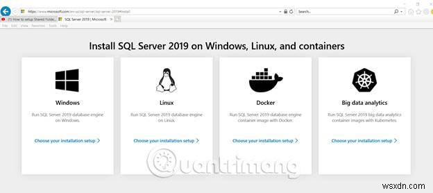 Hướng dẫn cài đặt SQL Server 2019 