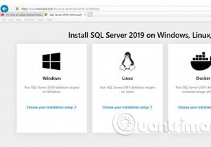Hướng dẫn cài đặt SQL Server 2019 