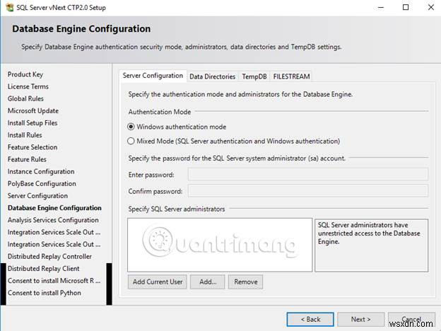 Hướng dẫn cài đặt SQL Server 2019 