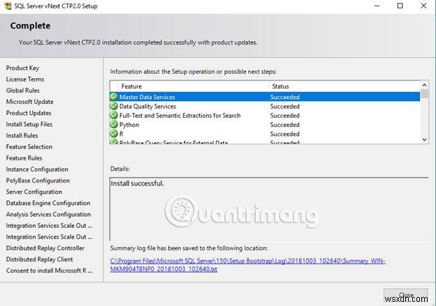 Hướng dẫn cài đặt SQL Server 2019 